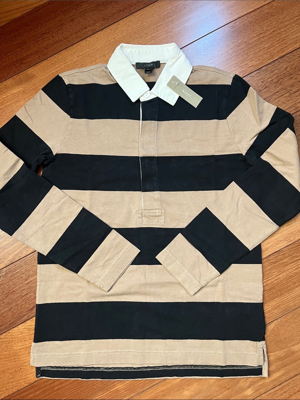 NWT J. Crew Vintage 80s Style Rugby